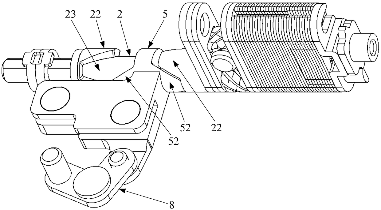 An electronic device and a driving mechanism thereof