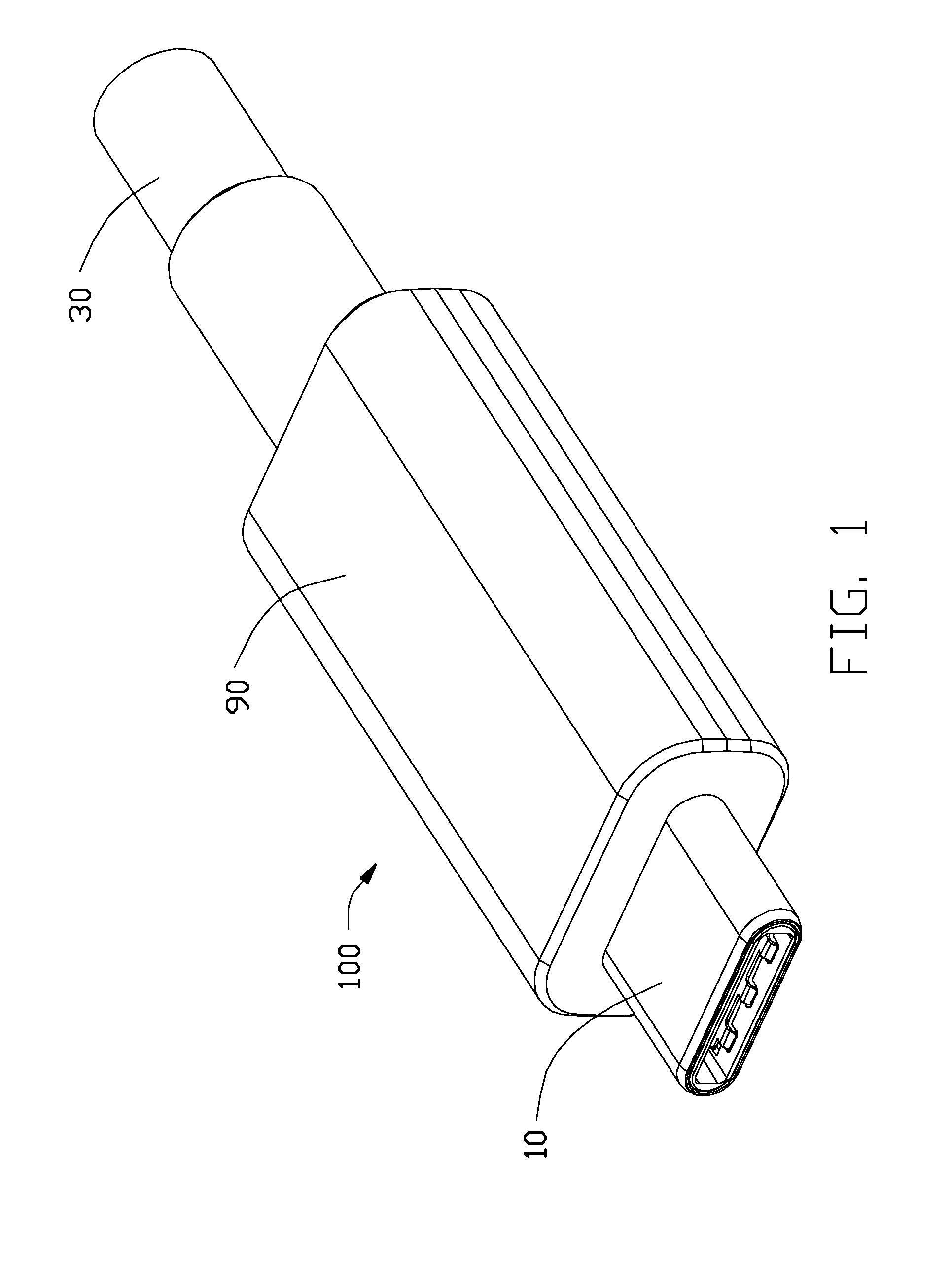 Manufacturing method of a cable connector assembly