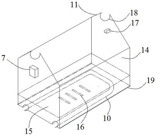 Method for producing blanched garlic leaves with blanched garlic leaf production device