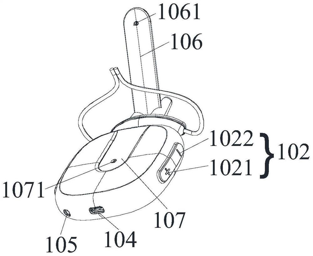 Rhinitis inhibiting and repairing therapeutic apparatus