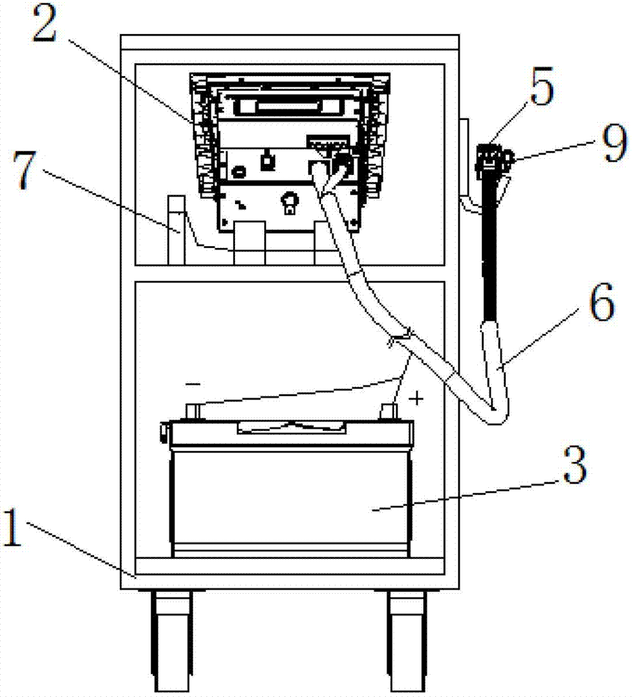 Device and method for detecting sheath of steering column of automobile