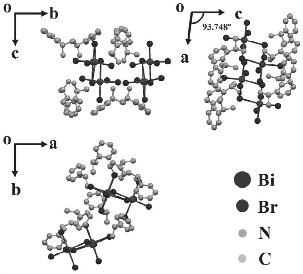 Preparation method and application of organic-inorganic hybrid lead-free piezoelectric crystal