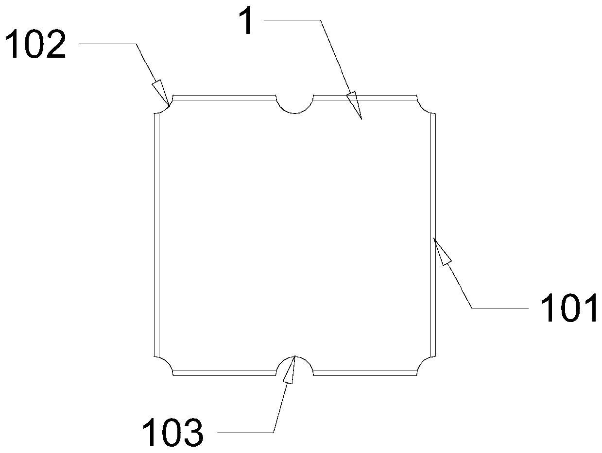 Detachable soil nailing wall construction method and soil nailing wall structure