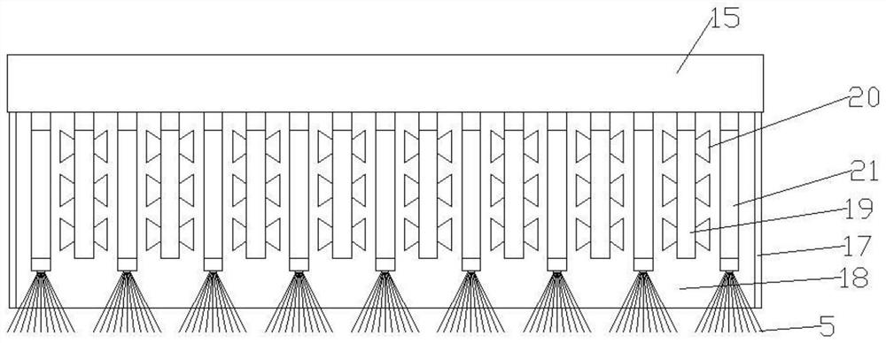 Automobile charging pile capable of periodically removing dust on inner wall