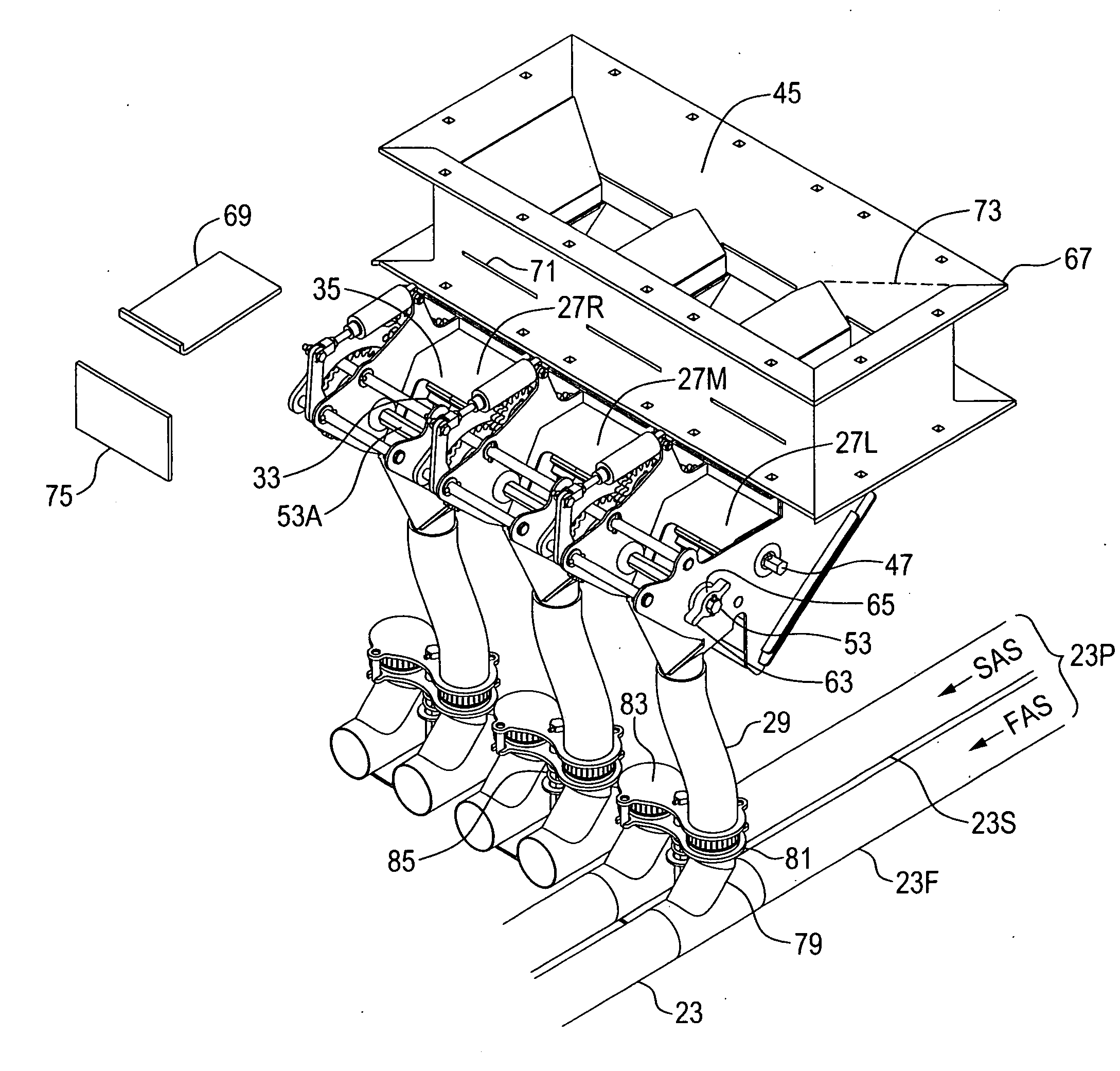 Air seeder tank and distribution apparatus