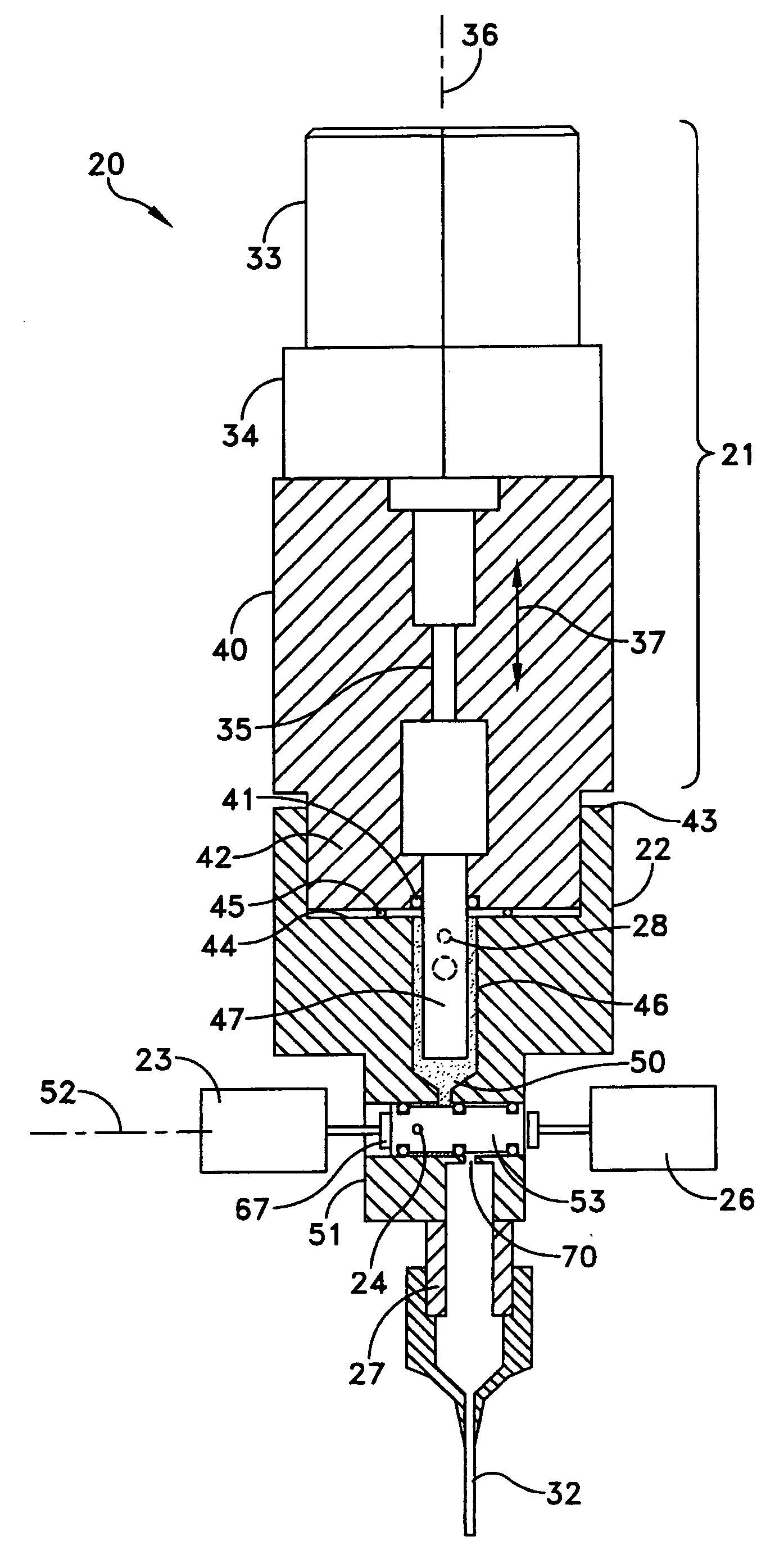 Apparatus for dispensing precise amounts of a non-compressible fluid