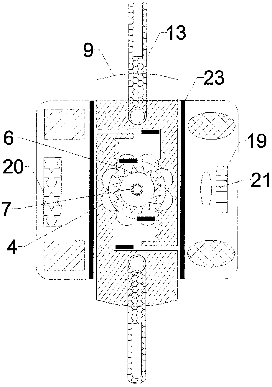 Lower limb traction therapeutic instrument