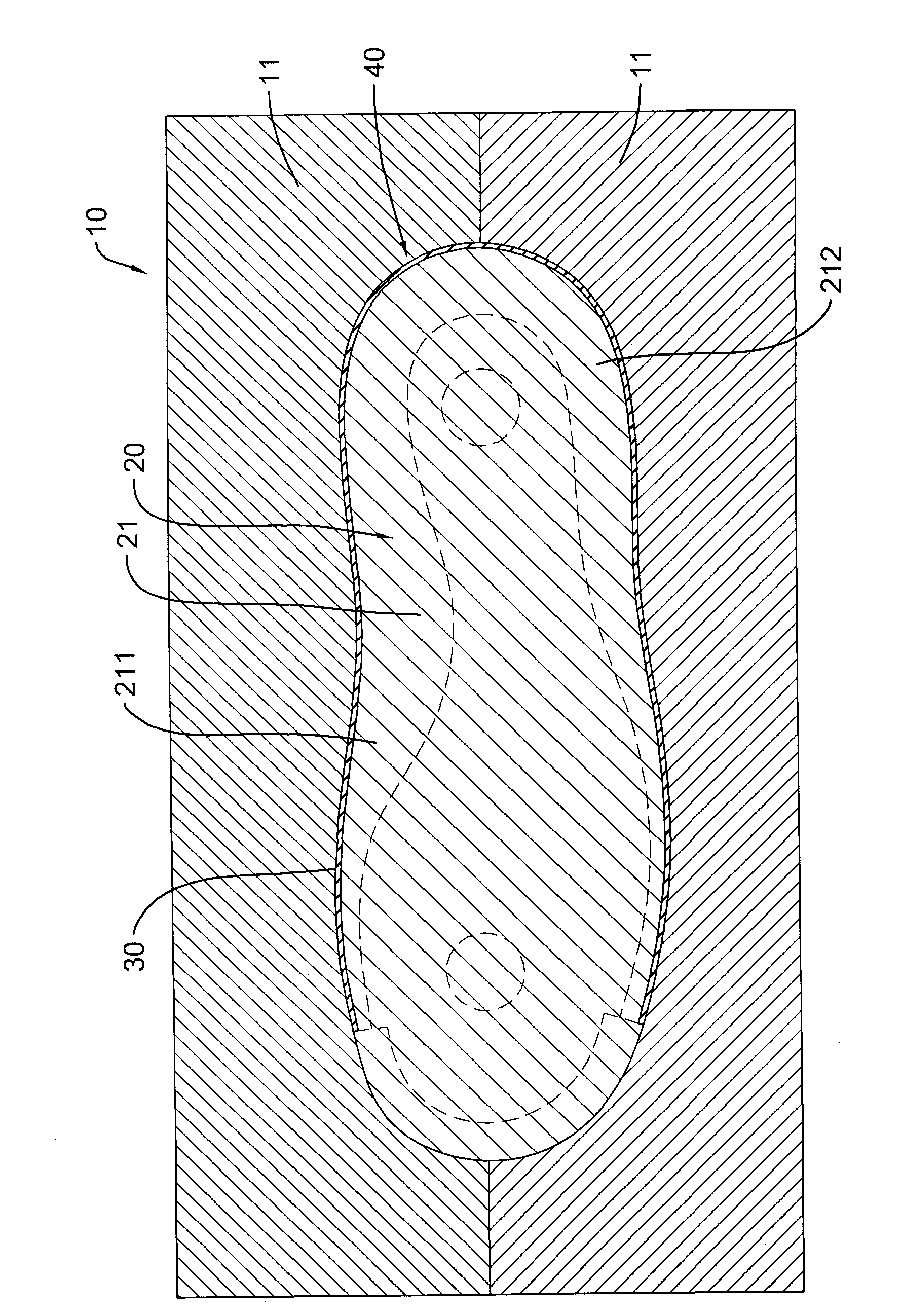 Method for molding and manufacturing integrated shoe body of foot protection sport shoe