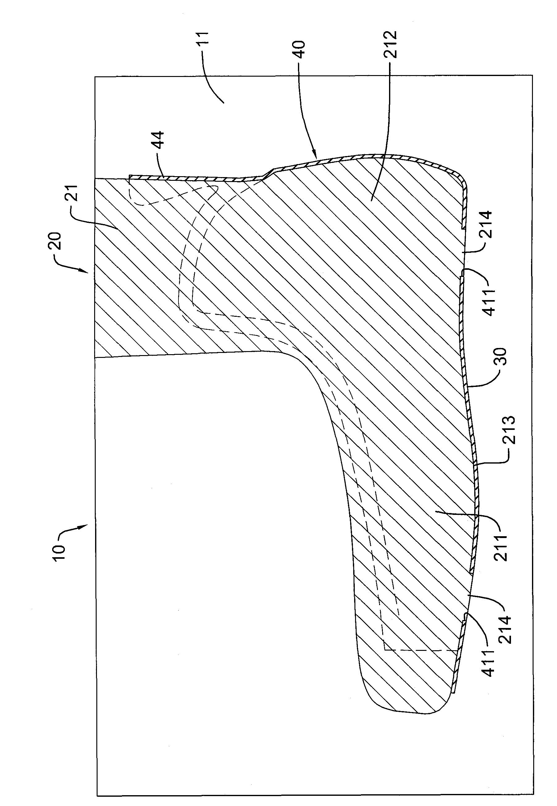 Method for molding and manufacturing integrated shoe body of foot protection sport shoe