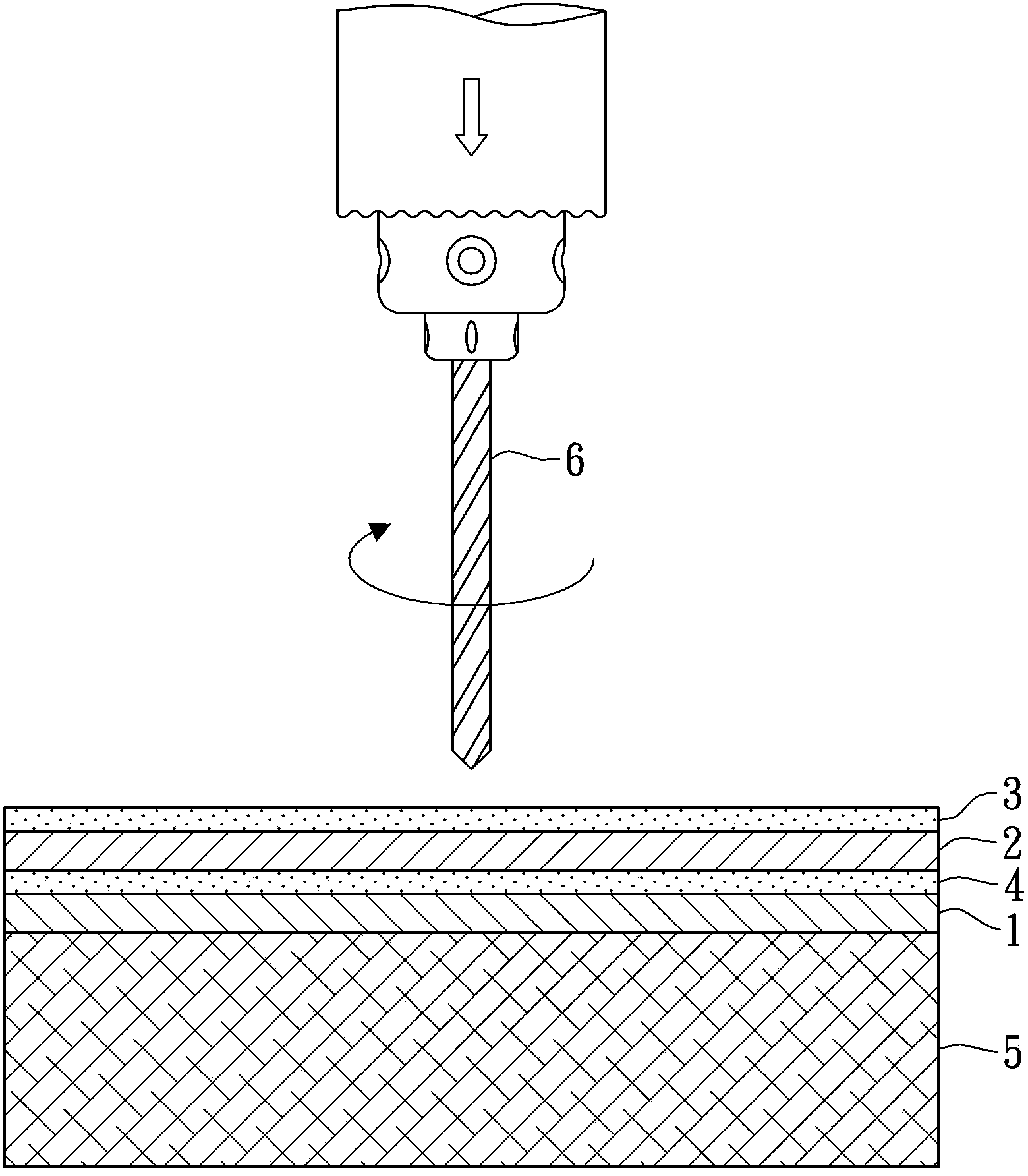 Multi-layer cover plate for drilling