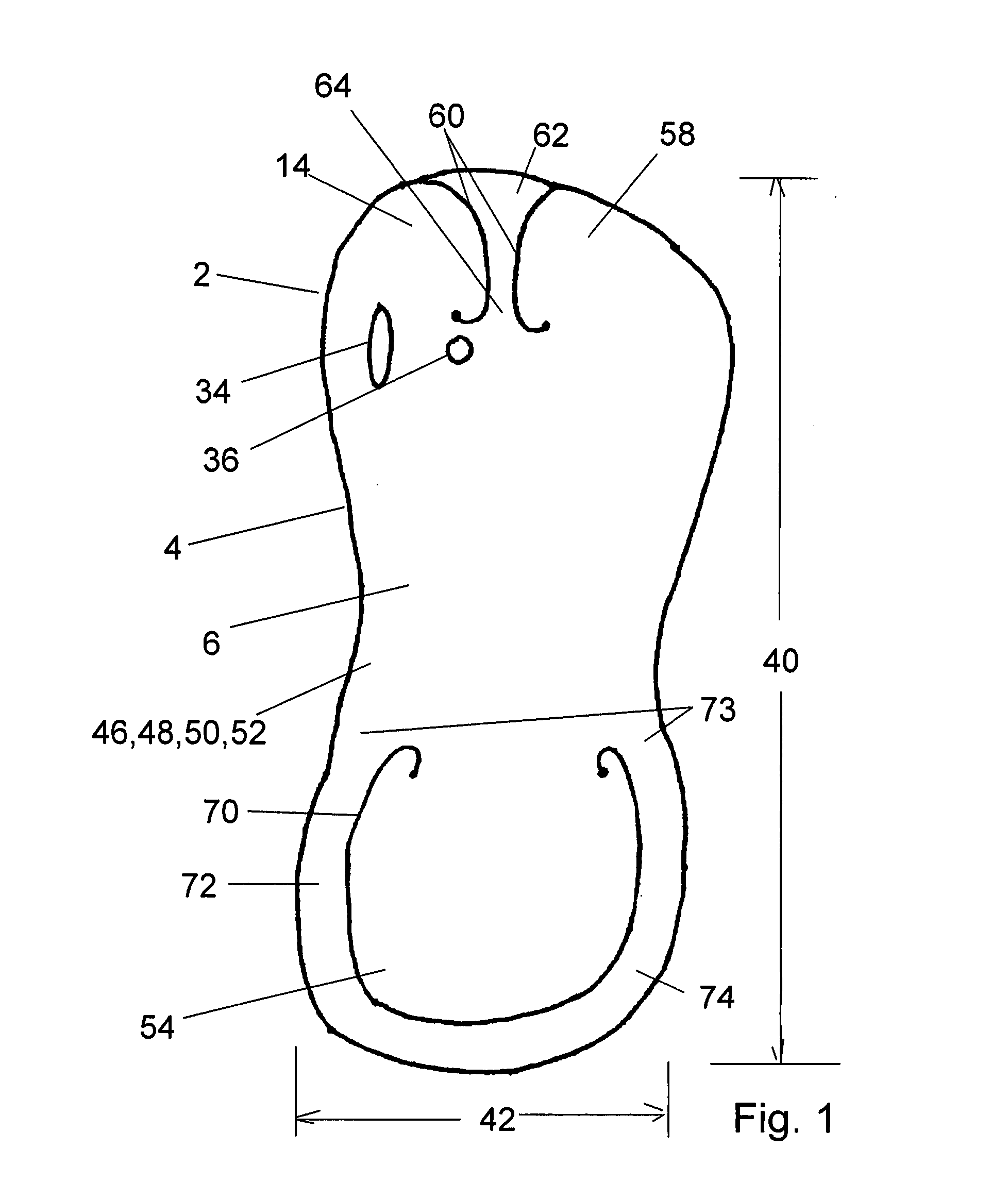 Pedicure Slipper with Toe Separator and Method