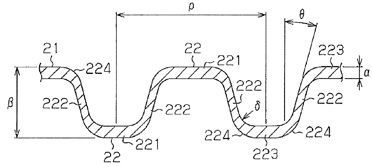 Metal plate forming method and forming device