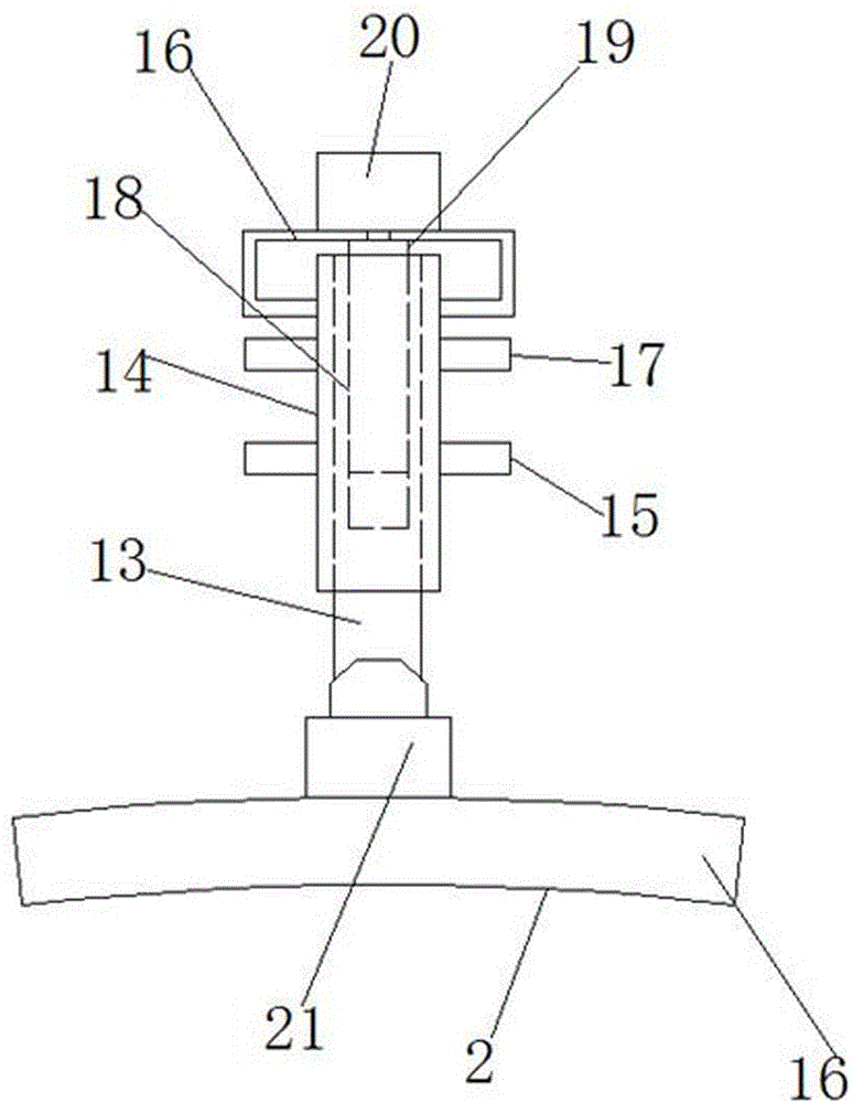 Locative adjustment and pressure bandaging device used after neck surgery