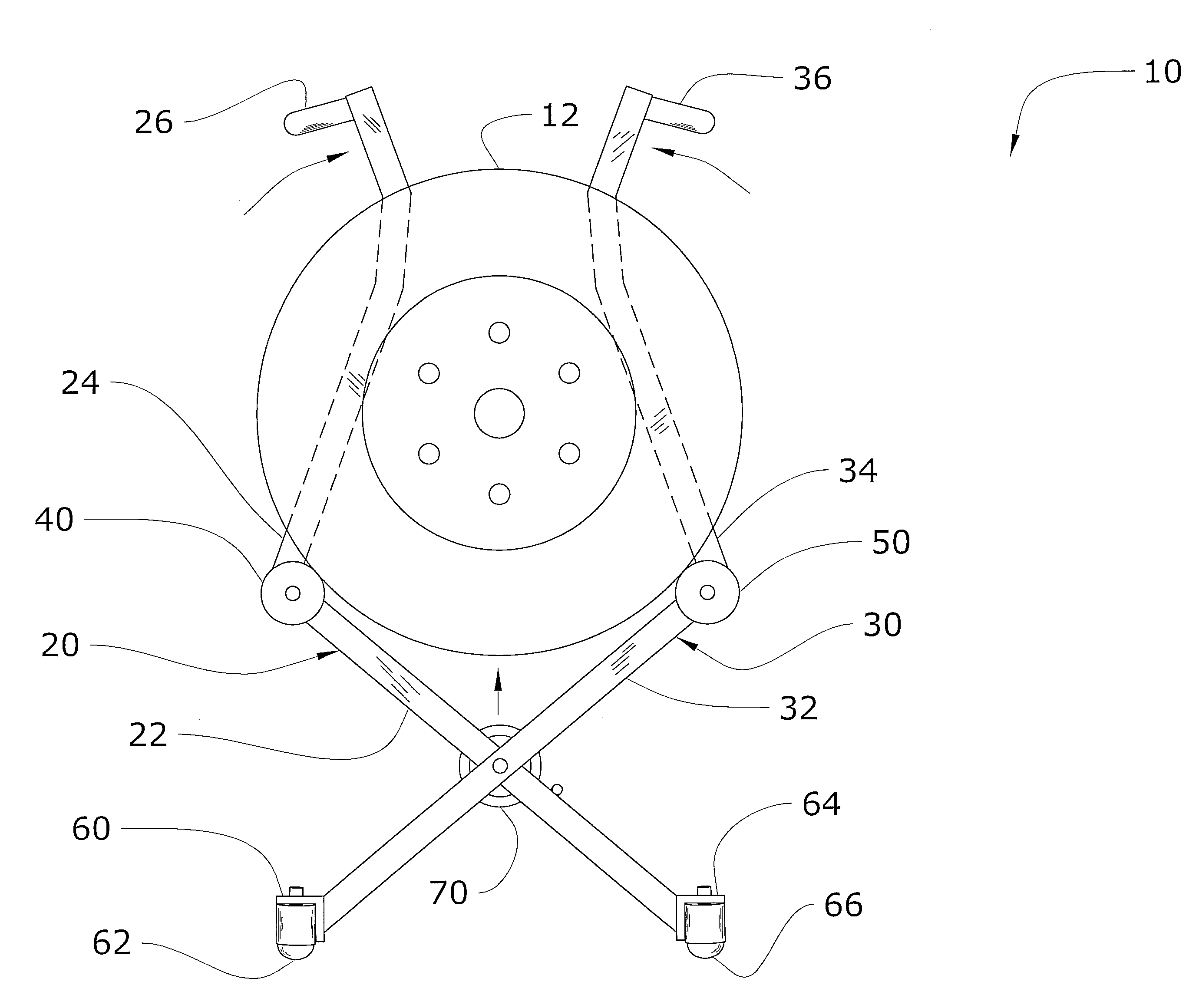 Wheel lift system