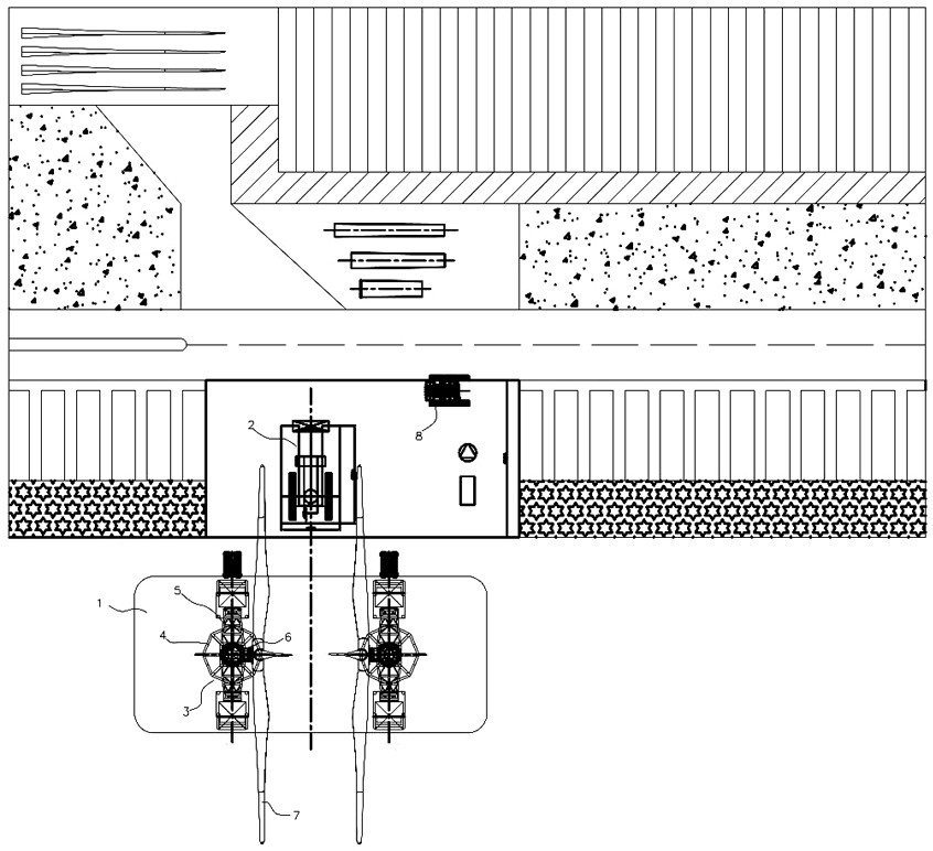 A method for assembling an offshore wind turbine at a wharf