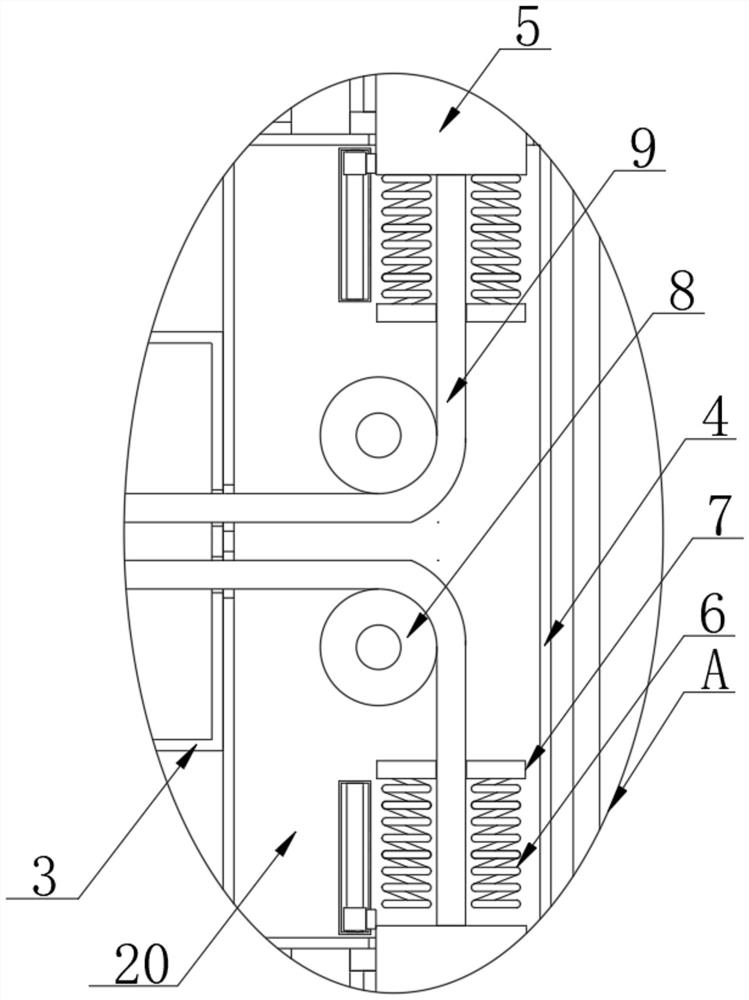 Protective device for automobile high and low beam emitting mirror and protective method of protective device