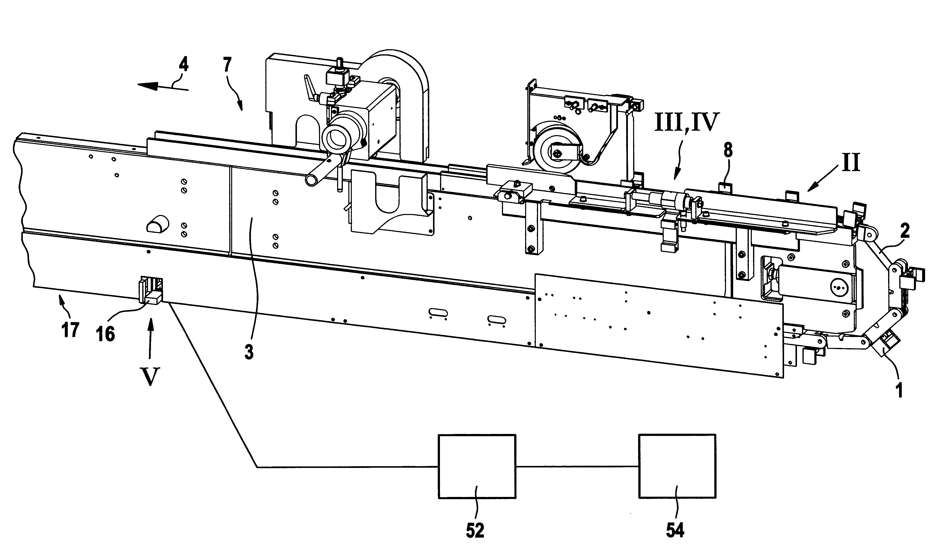 Aligning and feeding device for panel-shaped workpieces