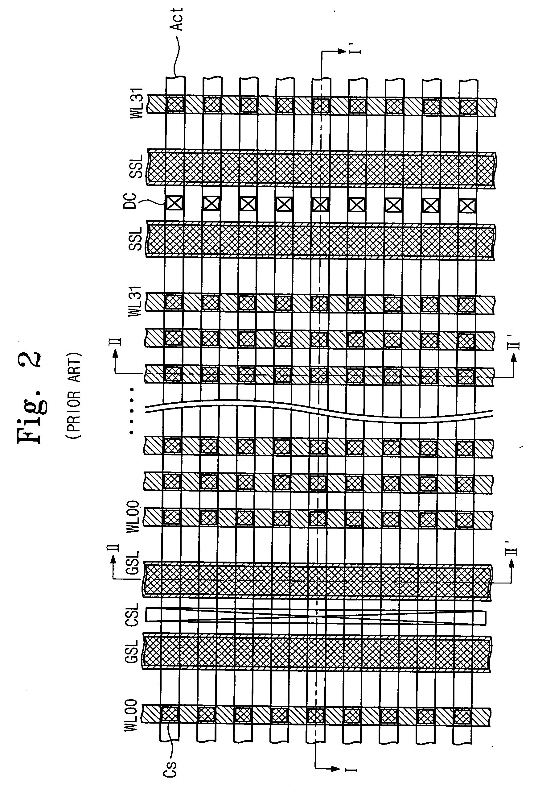 Multi-layer nonvolatile memory devices and methods of fabricating the same