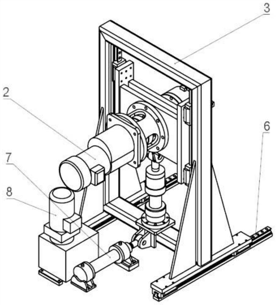 Aluminum electrolysis double-anode guide rod overturning and shifting mechanism