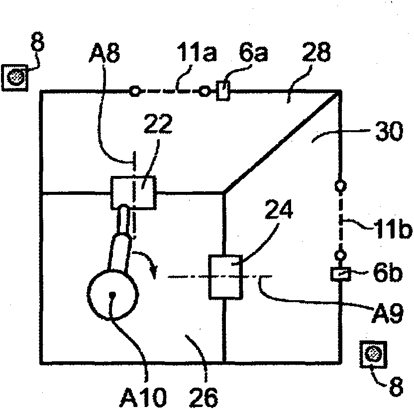 A method for controlling a plurality of axes in an industrial robot system and an industrial robot system