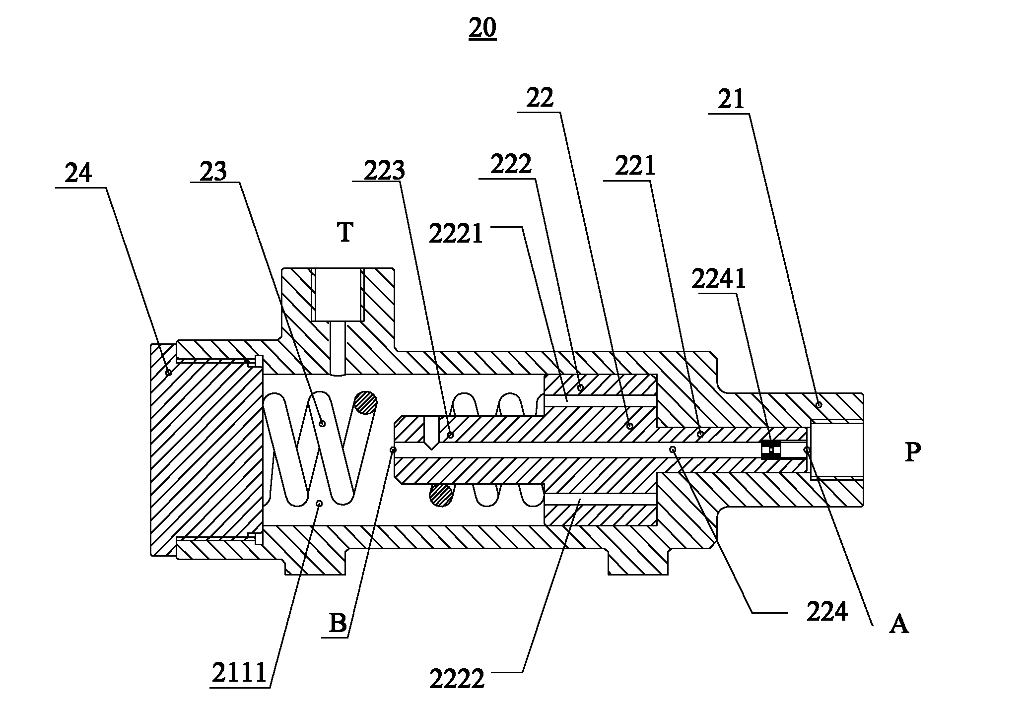 Pressure adjusting device and hydraulic system