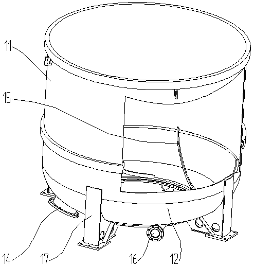 High-concentration hydrapulper with sieve plate