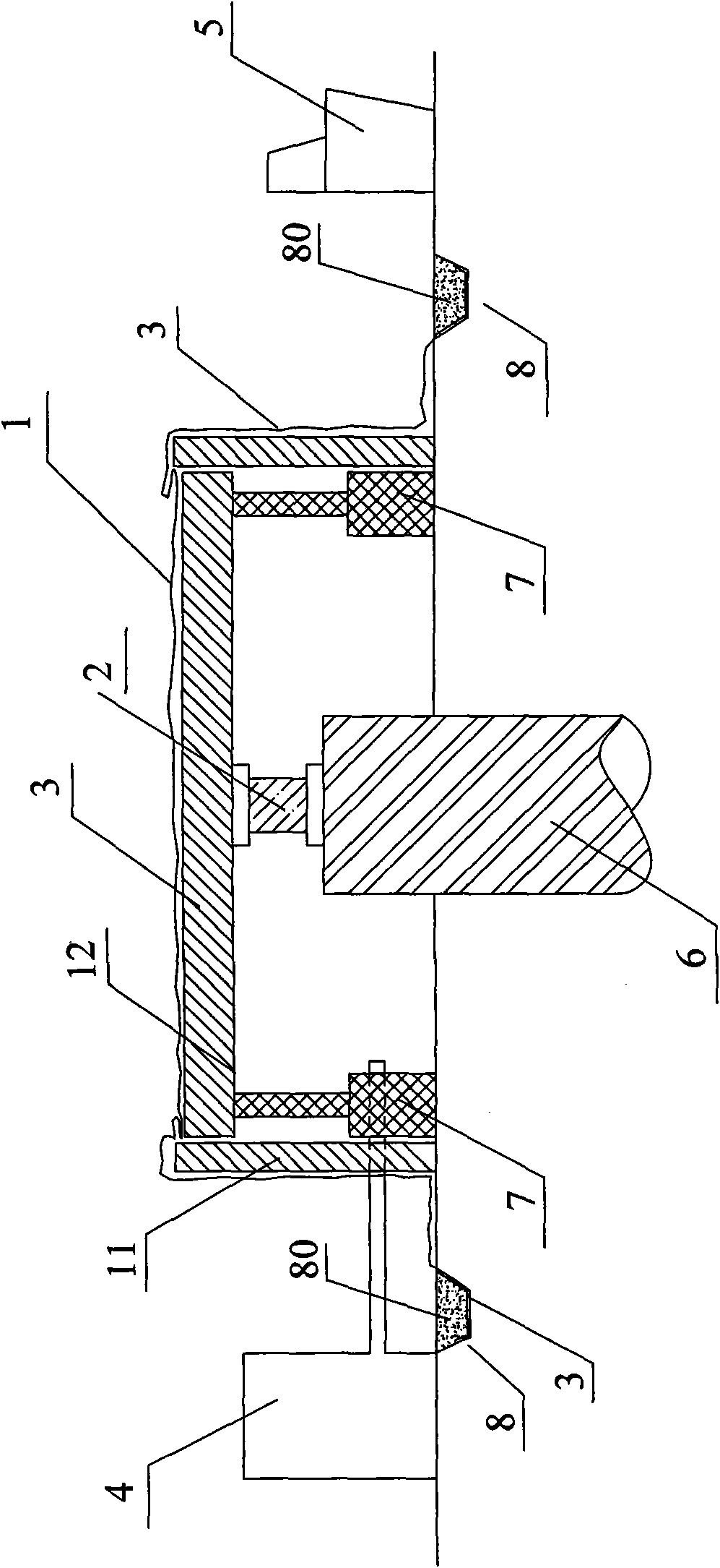 Loading method of pile foundation vertical static load test