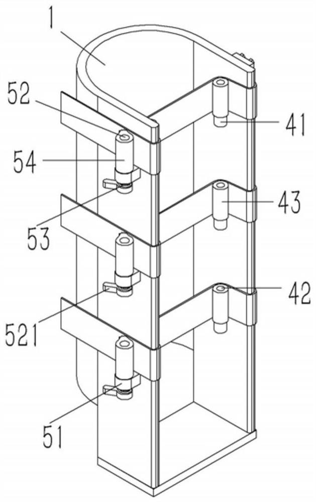 Bandage fixing structure of medical rehabilitation training machine