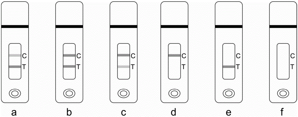 Colloidal gold test strip for detection of imidacloprid and application thereof