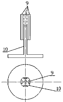 Three-product radial magnetic-field magnetic cyclone for magnetite separation and classification