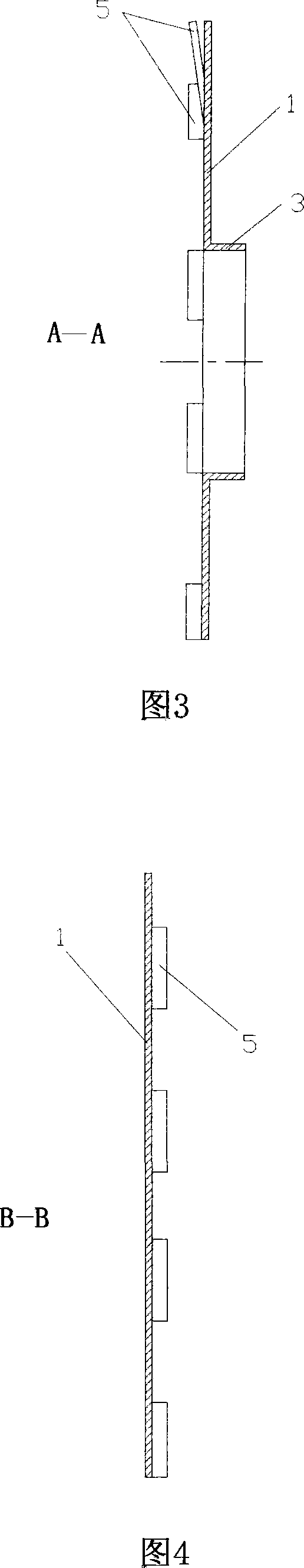 Rectangular offset strip fin heat transfer pipe and uses thereof