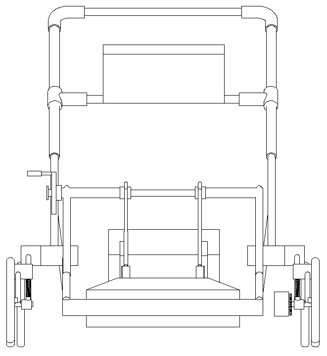 Range-measuring anti-seismic geological radar car