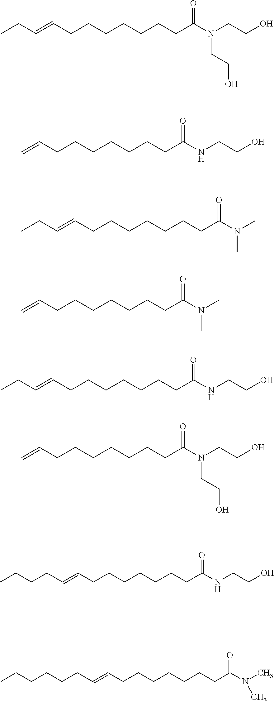 Fatty amides and derivatives from natural oil metathesis