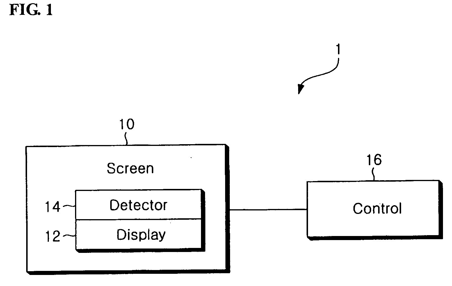 Touch screen device and method of displaying images thereon