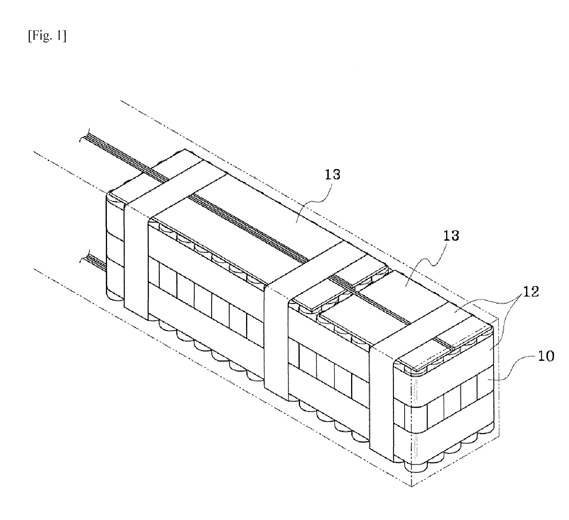 Cell Cartridge with a Composite Intercell Connecting Net Structure