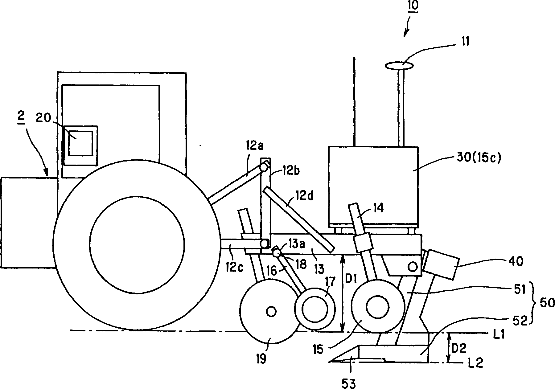 Observation device for soil characteristic and observation method for soil characteristicp