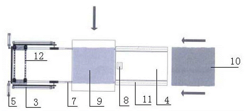 An automatic device for adding a lining to a fiber bag and a method