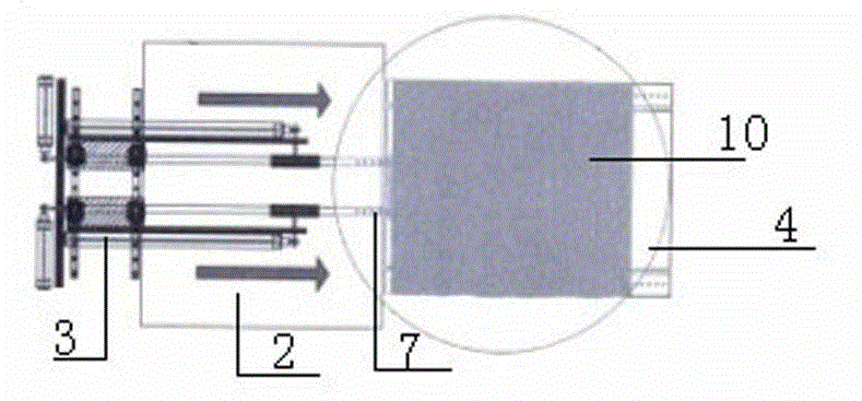 An automatic device for adding a lining to a fiber bag and a method