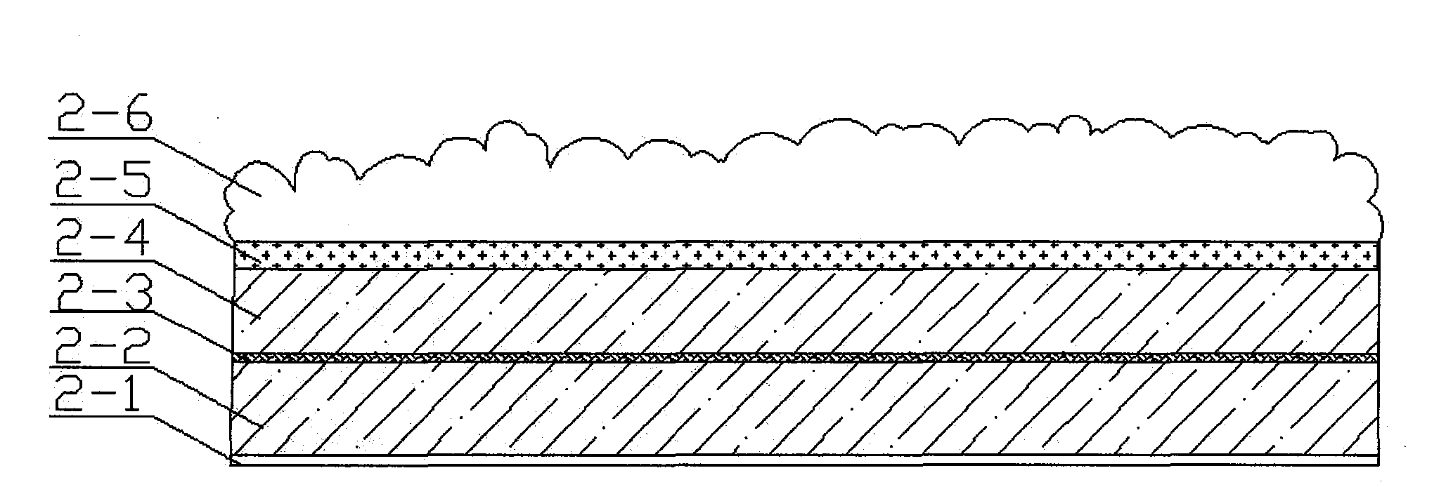 Reinforced ecological concrete revetment and construction method thereof