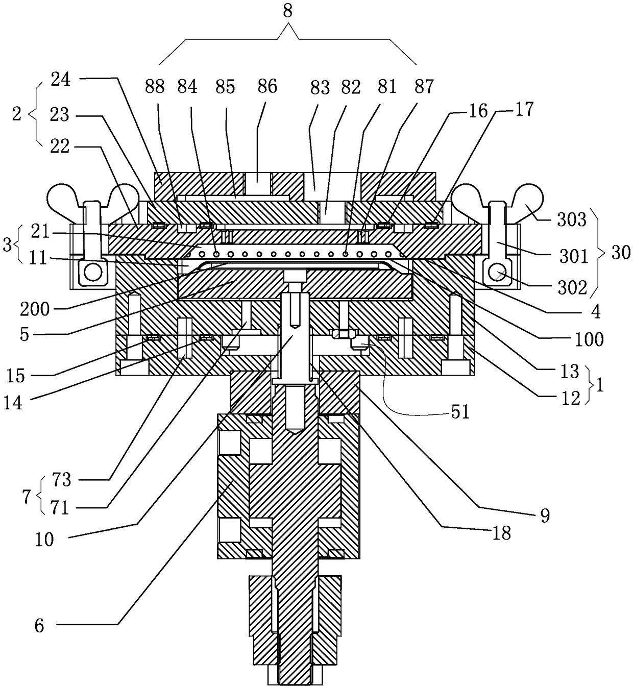 3d film fixture