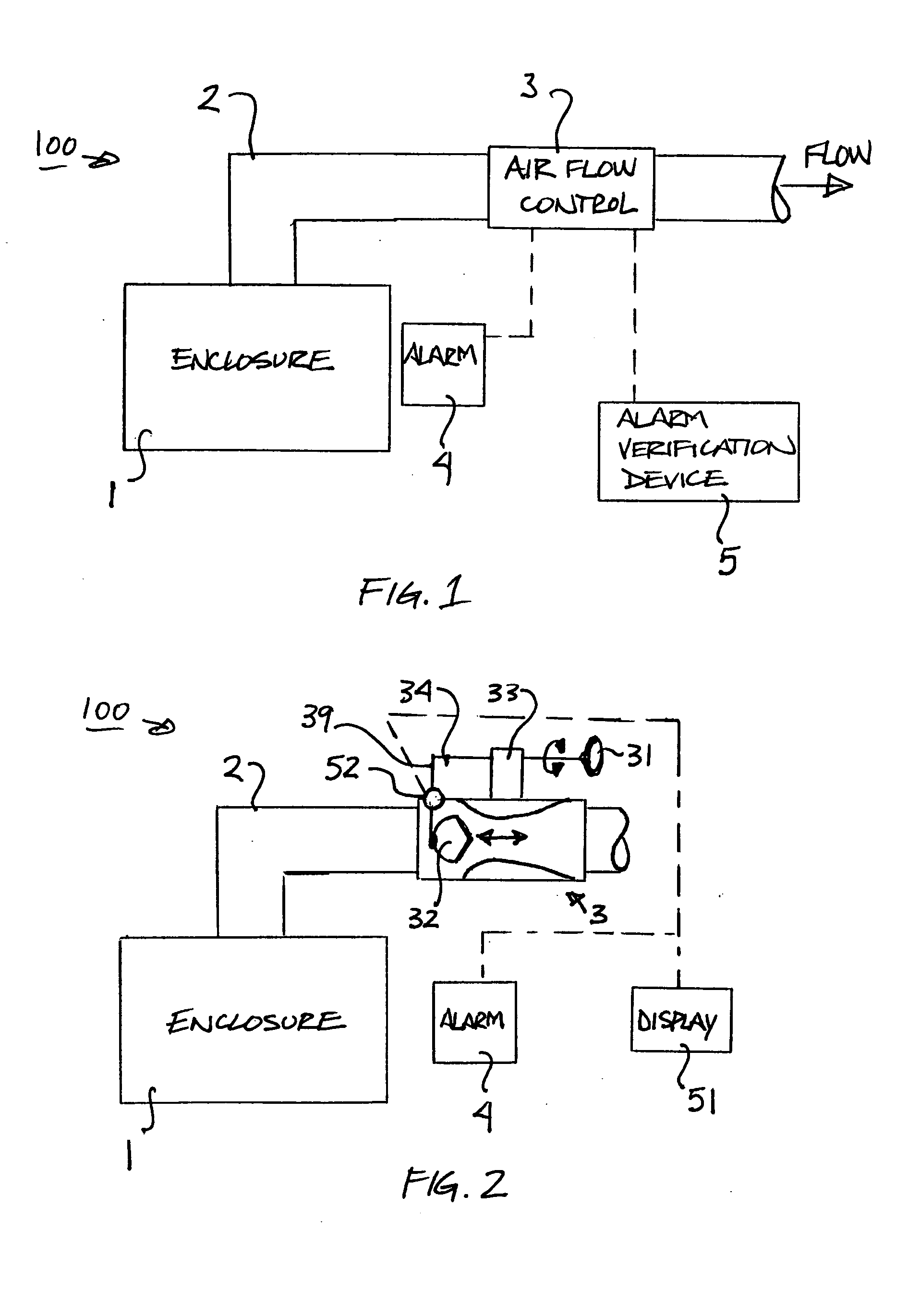 Method and apparatus for alarm verification in a ventilation system