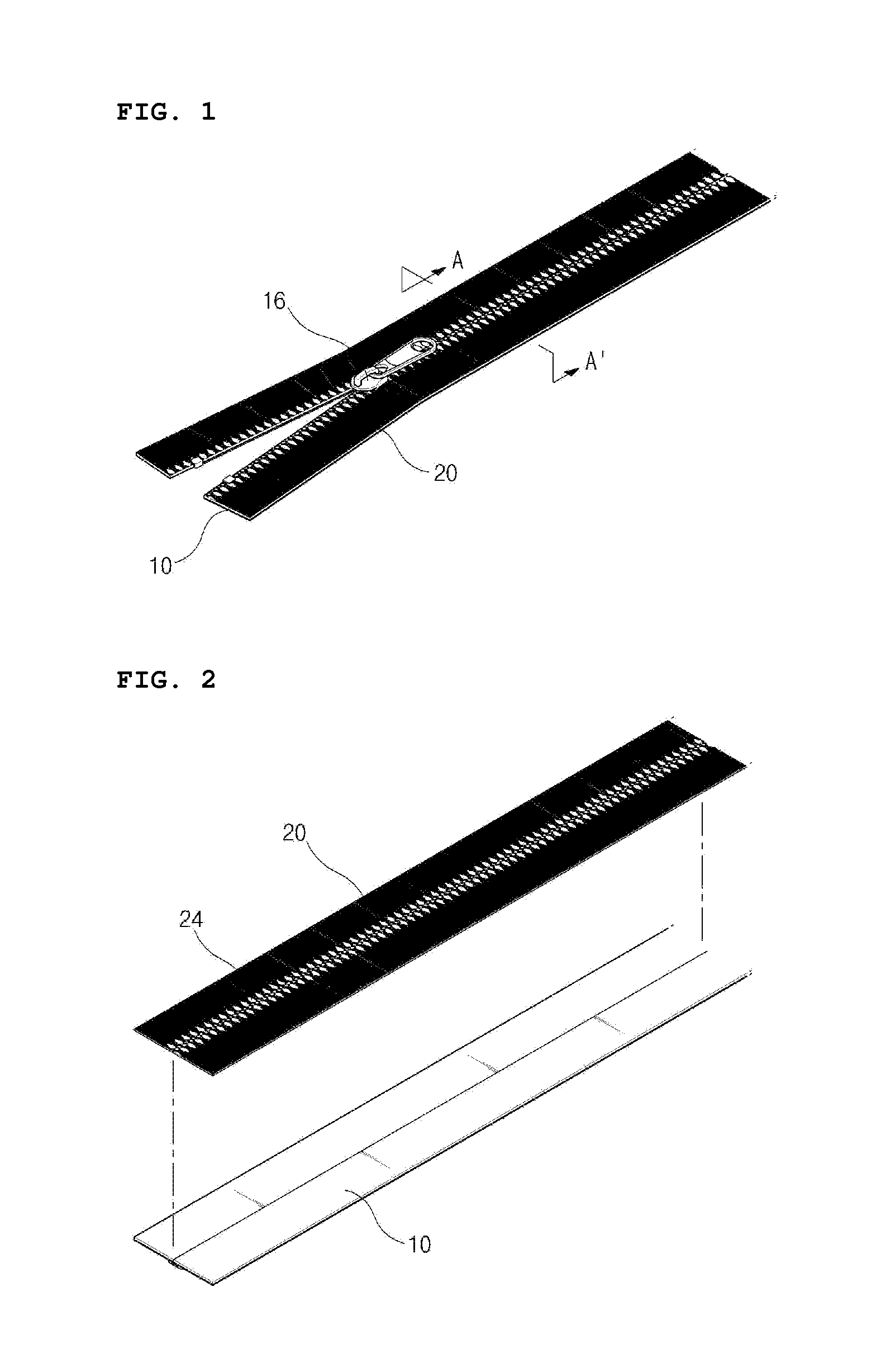 Waterproof zipper, method and apparatus for manufacturing the same