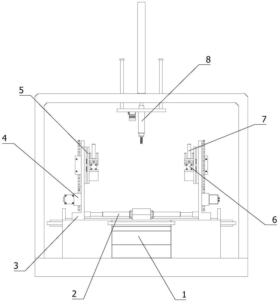 Full-automatic punching apparatus for PCB hard board