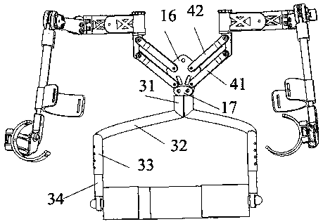 Upper limb motion adaptive power-assisted exoskeleton