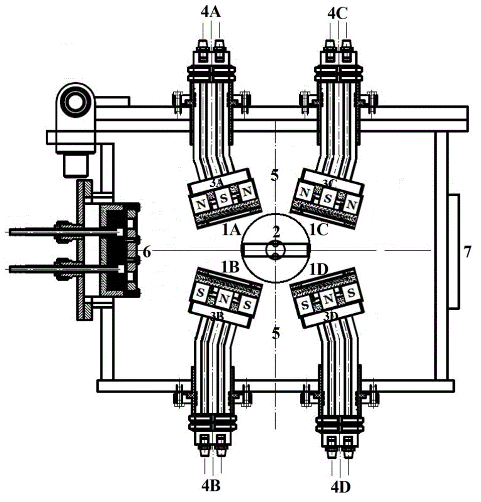 Low-temperature and low-damage multifunctional composite coating device and method