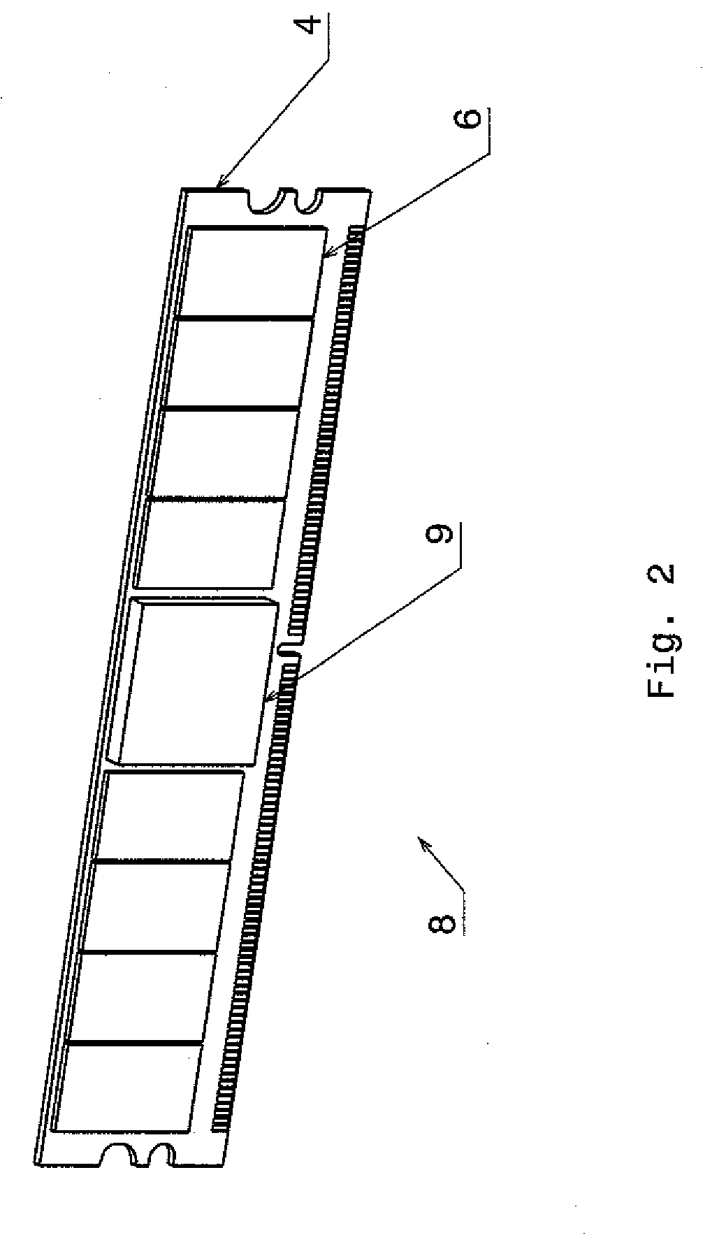 Method and apparatus of water cooling several parallel circuit cards each containing several chip packages