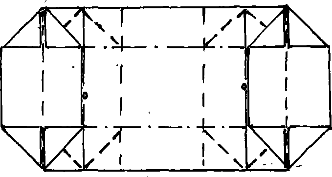Crossed five-connected box