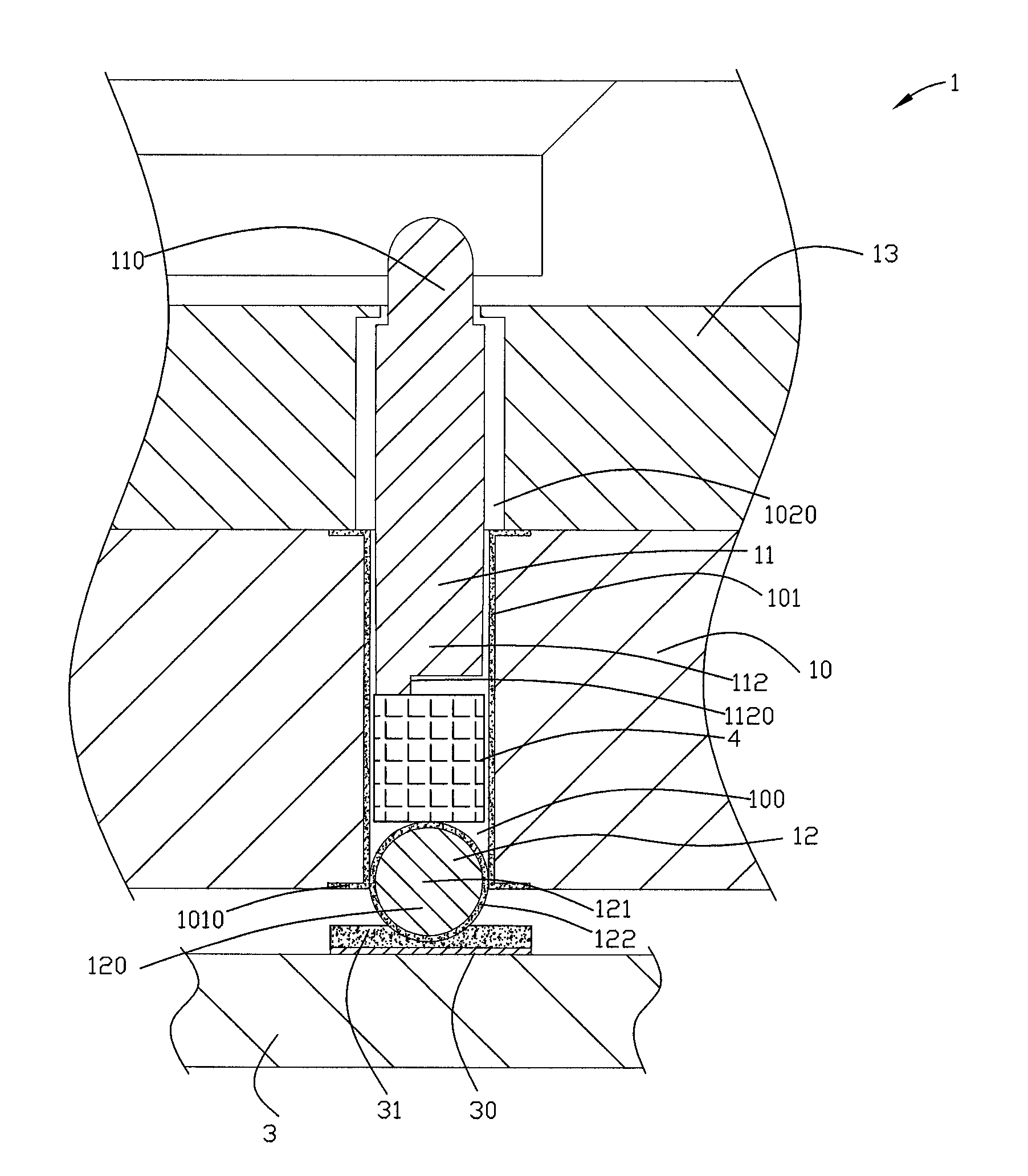 Electrical element and electrical connector