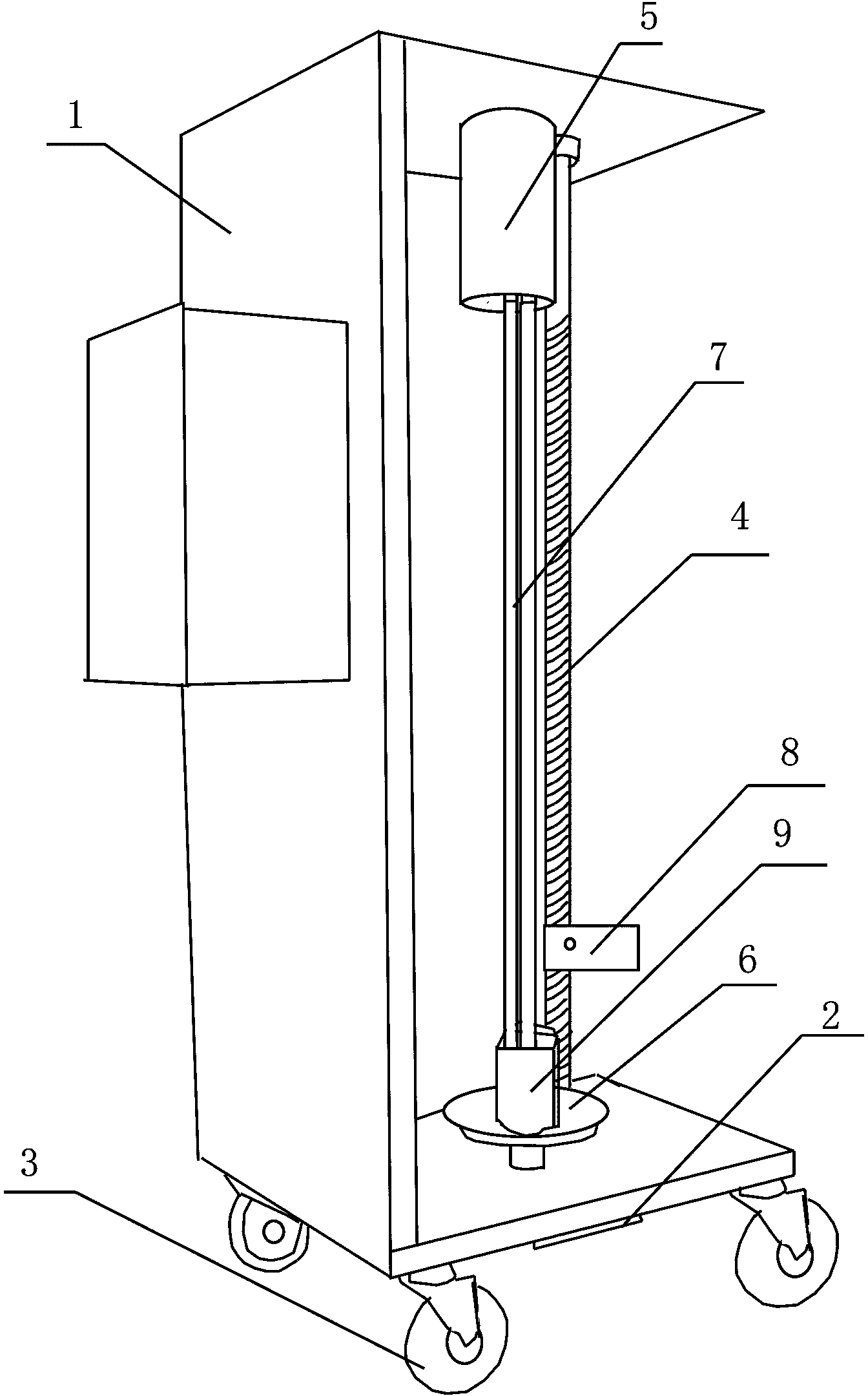 Ground wire automatic winding device
