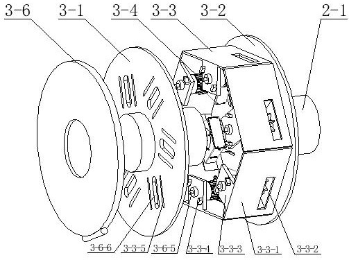 Traveling mechanism and traveling method of steel pipe inner wall derusting machine, and eccentric wheel and traveling frame of traveling mechanism